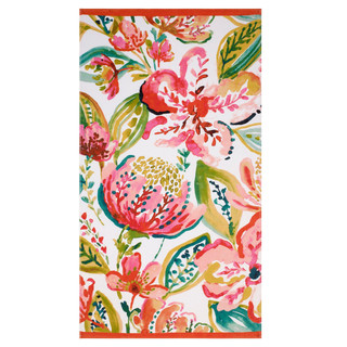 Thumbnail 2: Nicole Miller Nicole Miller Aria Floral Beach Towel 
