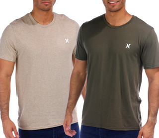 Thumbnail 1: Hurley Hurley Mens 2 Pk Short Sleeve Sleepwear Shirts 