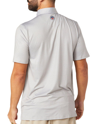 Thumbnail 2: FLAG AND ANTHEM Mens Peoria Stripe Golf Polo Shirt 