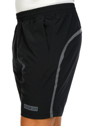 Thumbnail 3: Hurley Hurley Mens Exist Block Logo Warmup Shorts 