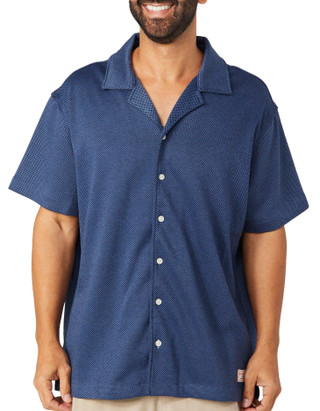 Thumbnail 1: SCOTCH & SODA Men's Birdseye Jacquard Button Down Shirt 