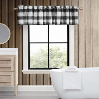 Thumbnail 3: Eddie Bauer Eddie Bauer Canyon Plaid Pole Top Valance  86x15 