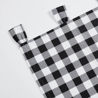 Thumbnail 5: Eddie Bauer Eddie Bauer Mountain Plaid Tab Top Valance 50x20 