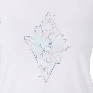 Thumbnail 3: GAIAM Gaiam Womens Active Mindful Flower Diamond Tee 