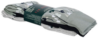Thumbnail 3: TED BAKER Ted Baker Mens 3-Pr. Non-Terry Crew Socks 