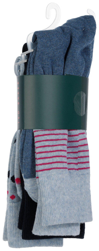 Thumbnail 2: TED BAKER Ted Baker Mens 3-Pr. Non-Terry Crew Socks 