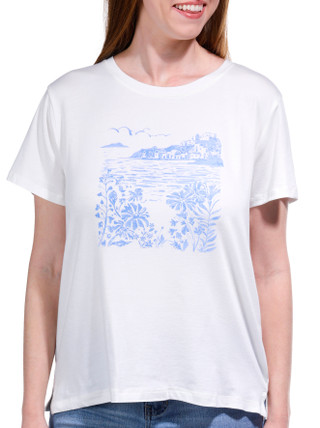 Thumbnail 4: C&C California C&C California Womens Julia Everyday Crew Neck Tee 