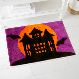 Thumbnail 4: Avanti Avanti Spooky House Halloween Bath Rug 