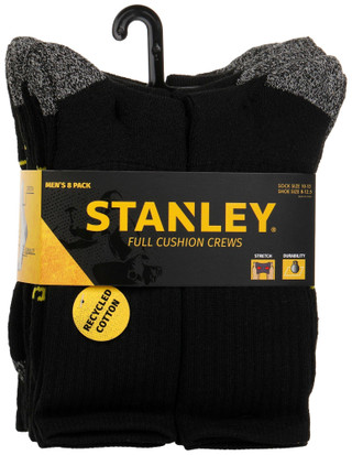 Thumbnail 1: Stanley Stanley Mens 8-pk. Crew Socks 