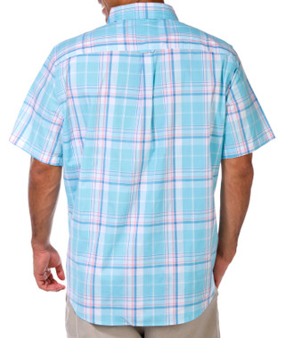Thumbnail 3: Chaps Chaps Mens Short Sleeve Plaid Button Down Shirt 