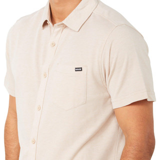 Thumbnail 3: Hurley Hurley Mens Dobby Knit Short Sleeve Button Down Shirt 