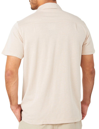 Thumbnail 2: Hurley Hurley Mens Dobby Knit Short Sleeve Button Down Shirt 