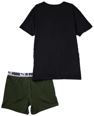 Thumbnail 2: Puma Puma Mens 2 Pc Knit Boxer & Tee Lounge Set 