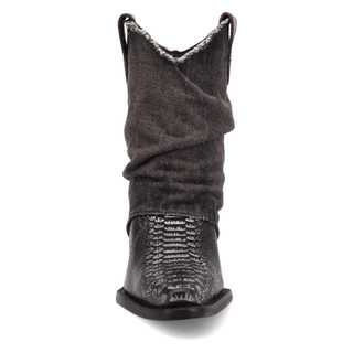 Thumbnail 4: Dingo Dingo Womens Denim Dream Leather Bootie 