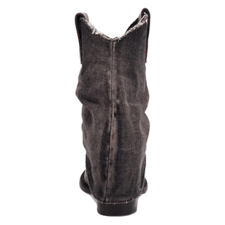 Thumbnail 5: Dingo Dingo Womens Denim Dream Leather Bootie 