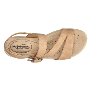 Thumbnail 7: Easy Street Easy Works Womens Marnina Slip-Resistant Sandals 