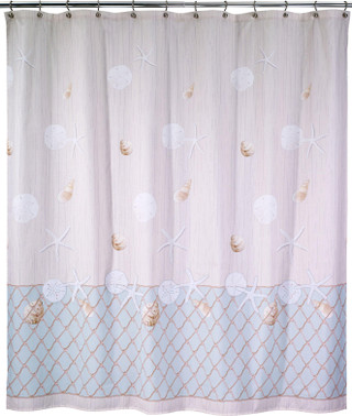 Thumbnail 1: Avanti Avanti Seaglass Shower Curtain 