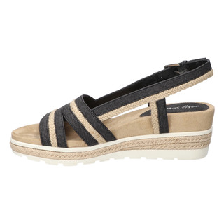 Thumbnail 4: Easy Street Easy Street Womens Mel Wedge Sandals 