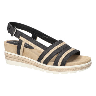 Thumbnail 1: Easy Street Easy Street Womens Mel Wedge Sandals 