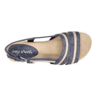 Thumbnail 7: Easy Street Easy Street Womens Mel Wedge Sandals 