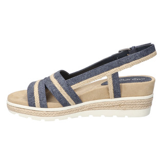 Thumbnail 4: Easy Street Easy Street Womens Mel Wedge Sandals 