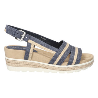 Thumbnail 2: Easy Street Easy Street Womens Mel Wedge Sandals 