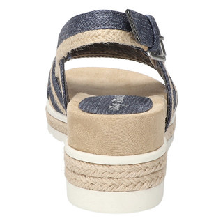 Thumbnail 3: Easy Street Easy Street Womens Mel Wedge Sandals 