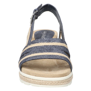 Thumbnail 5: Easy Street Easy Street Womens Mel Wedge Sandals 