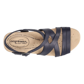 Thumbnail 7: Easy Street Easy Works Womens Rosella Slip-Resistant Sandals 