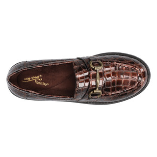 Thumbnail 7: Easy Street Easy Street Womens Witney Crocodile Loafer 