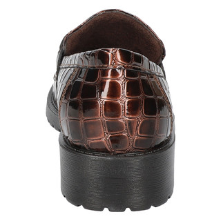Thumbnail 4: Easy Street Easy Street Womens Witney Crocodile Loafer 