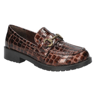 Thumbnail 1: Easy Street Easy Street Womens Witney Crocodile Loafer 