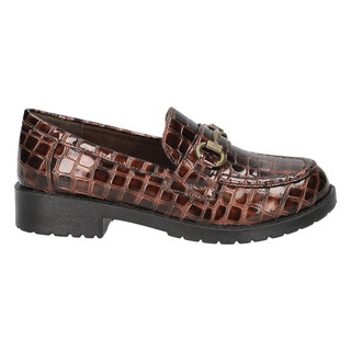 Thumbnail 2: Easy Street Easy Street Womens Witney Crocodile Loafer 
