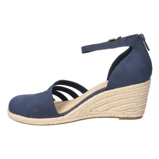 Thumbnail 4: Easy Street Easy Street Womens Daytona Espadrille Wedges 