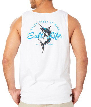 Thumbnail 2: Salt Life Salt Life Men's Graphic Sleeveless Tank Top 