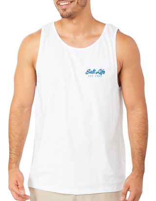 Thumbnail 1: Salt Life Salt Life Men's Graphic Sleeveless Tank Top 
