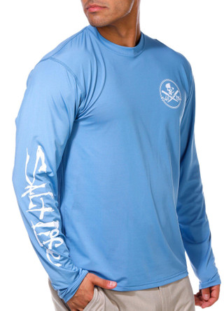 Thumbnail 5: Salt Life Salt Life Mens Graphic Long Sleeve Tee 
