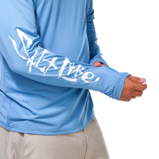 Thumbnail 2: Salt Life Salt Life Mens Graphic Long Sleeve Tee 
