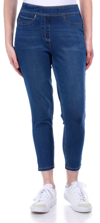 Thumbnail 4: SLIMSATION Slimsation Womens Denim Ultra Leggings 
