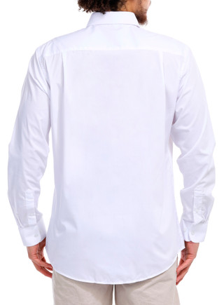 Thumbnail 2: Lucky Brand Lucky Brand Men's Solid Long Sleeve Dress Shirt 