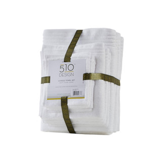 Thumbnail 2: 510 Design 510 Design 100% Cotton Quick Dry 12 pc Towel Set 