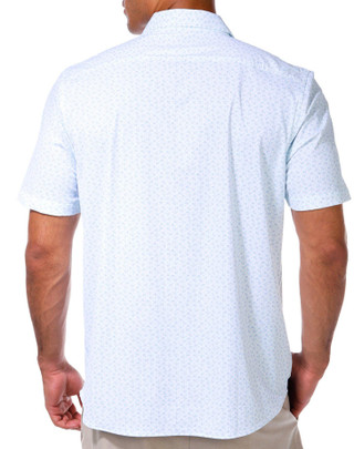 Thumbnail 3: FLAG AND ANTHEM Men's Short Sleeve Madeflex Buttoned Shirt 
