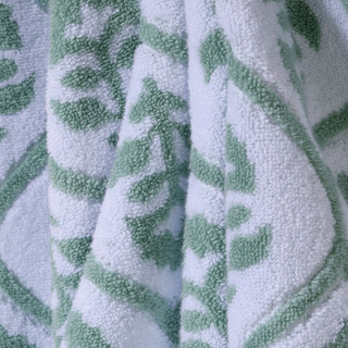 Thumbnail 2: Caro Home Caro Home 30x54 Ogee Block Print Bath Towel 