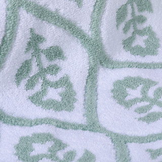 Thumbnail 5: Caro Home Caro Home 30x54 Ogee Block Print Bath Towel 