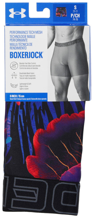 Thumbnail 1: Under Armour Under Armour Mens Performance Mesh Tropical Boxer Brief 