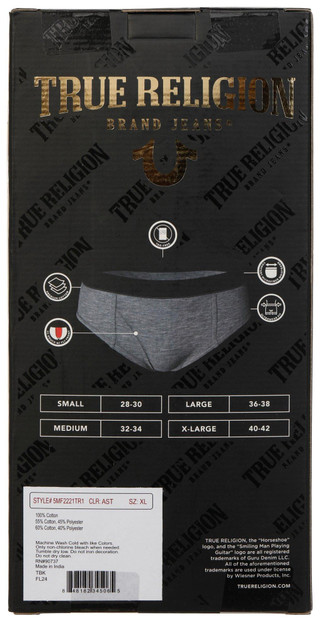 Thumbnail 2: True Religion True Religion Mens 5 Pk Cotton Briefs 