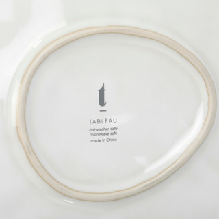 Thumbnail 3: TABLEAU Tableau 13 in Margo White Rectangle Serving Platter 