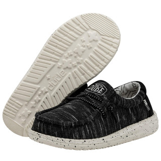 Thumbnail 3: Hey Dude Hey Dude Boys Wally Youth Stretch Slip Ons 