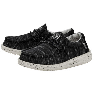 Thumbnail 7: Hey Dude Hey Dude Boys Wally Youth Stretch Slip Ons 