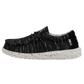 Thumbnail 6: Hey Dude Hey Dude Boys Wally Youth Stretch Slip Ons 